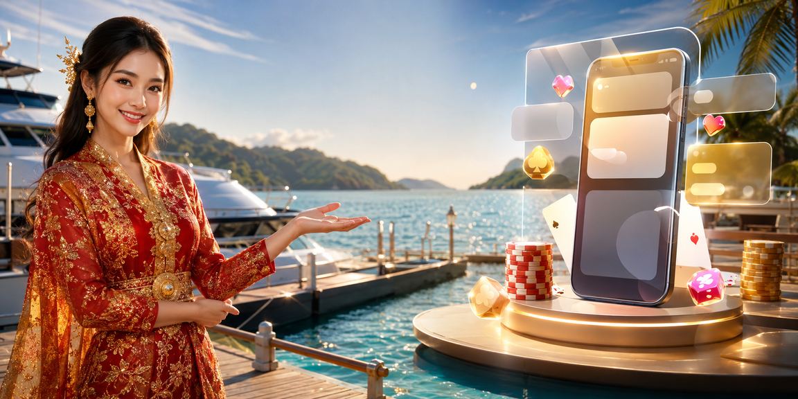 Pengguna aplikasi kasino di Langkawi